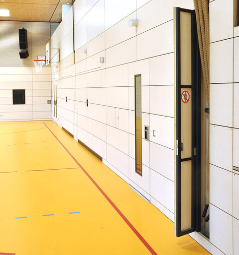 Sporthallen Seilklappe Pfullendorfer